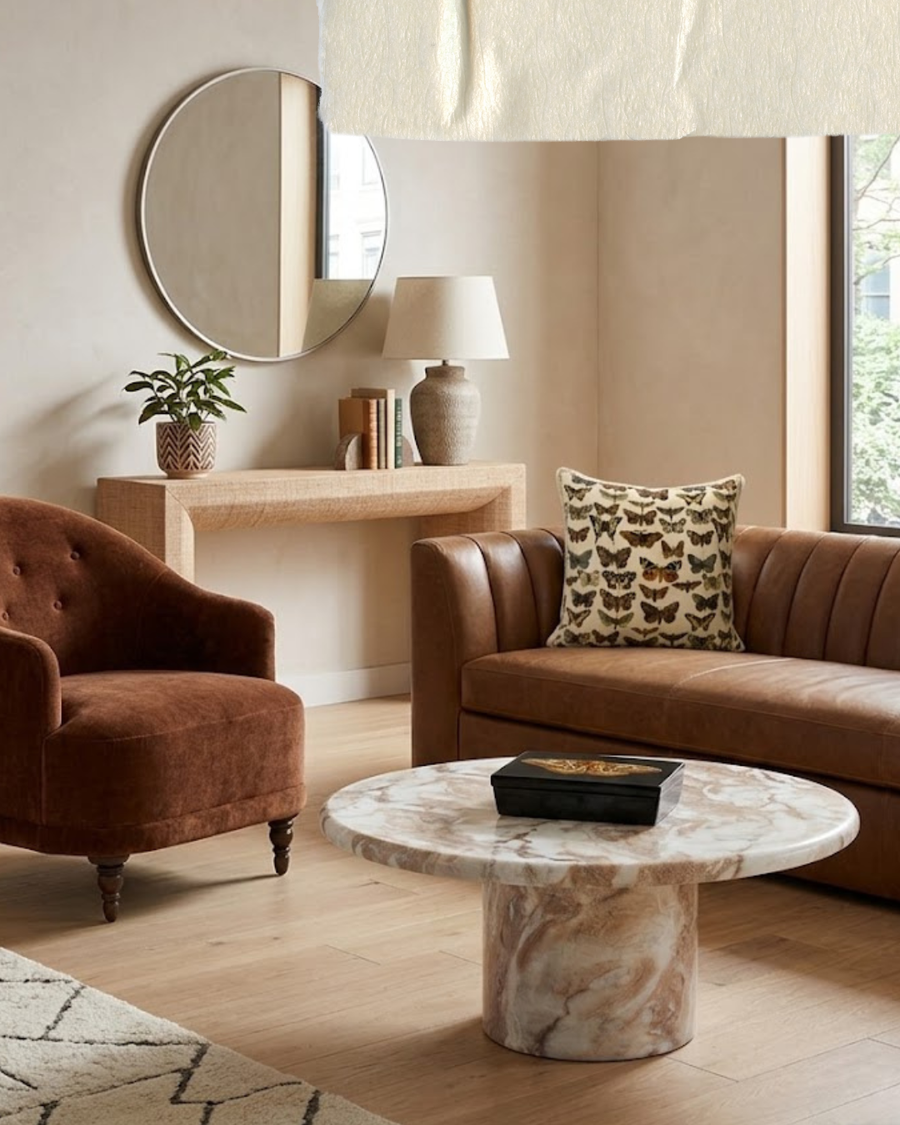 Clean Living Room