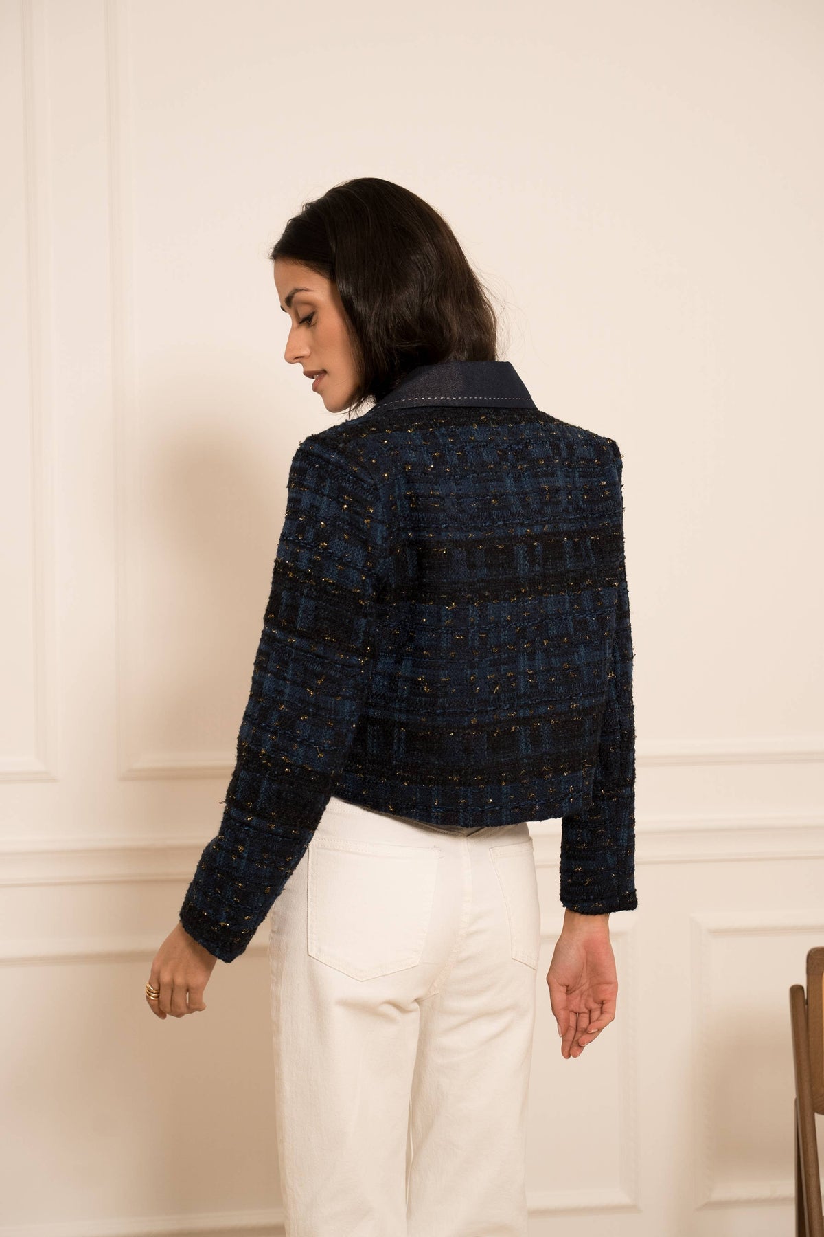 Tweed & Denim Jacket