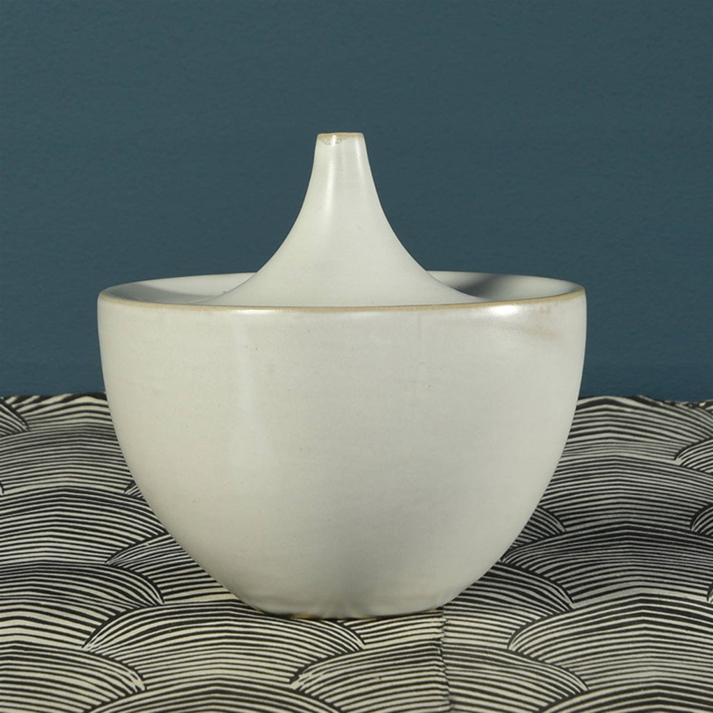 Lief Ceramic Vase - Lrg - White