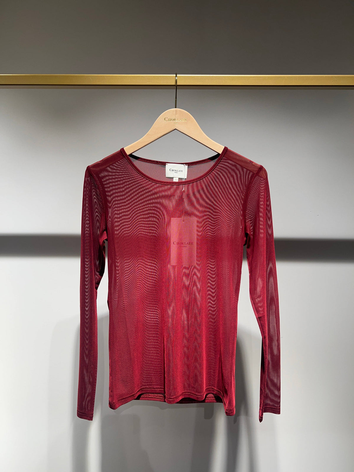 Stretch Mesh Top