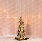 Feather Tree - Med - Gold Luster