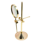 Adjustable Brass Magnifying Glass