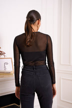Stretch Mesh Top