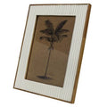 Carved Frame, Ivory & Teak - 5x7