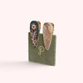 Dainty Flower and Angel Wing Hairclips (Set of 2)