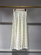 Polka-Dot Print Skirt