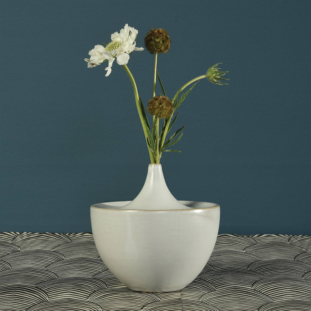 Lief Ceramic Vase - Lrg - White