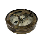 Brass Nautical Sundial Compass