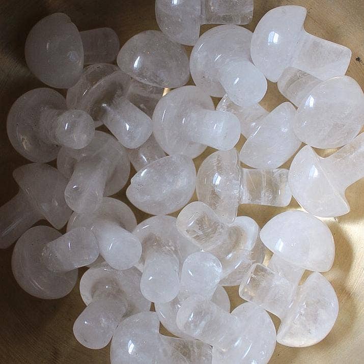Quartz Mini Mushroom (Crystals & Stones)