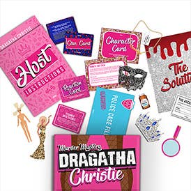 Dragatha Christie Murder Mystery Card Game