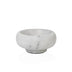 Natural White Marble Pinch Bowl, 1 oz Condiment Bowl