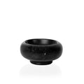 Natural Black Marble Pinch Bowl, 1 oz Condiment Bowl