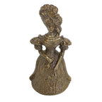 Brass Colonial Lady Table Bell