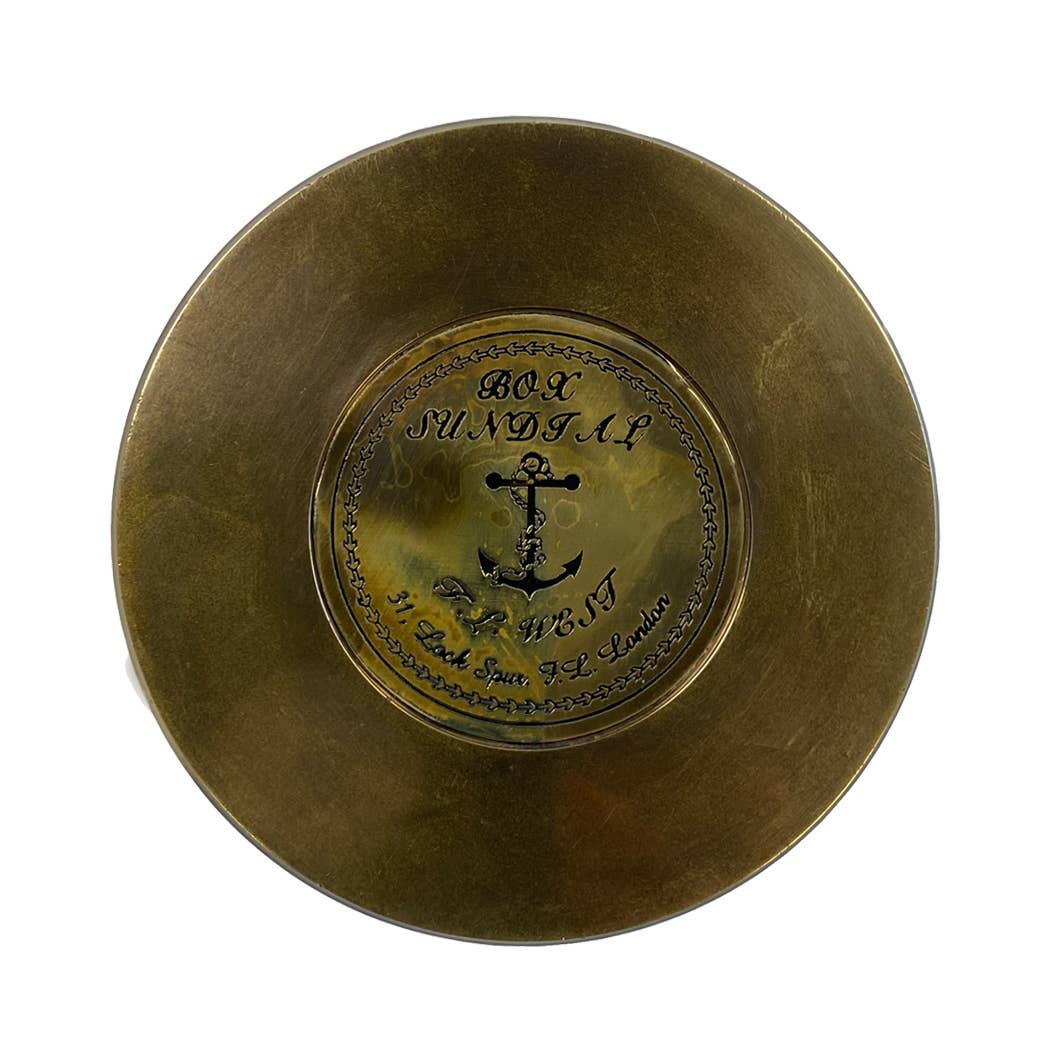 Brass Nautical Sundial Compass