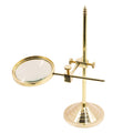 Adjustable Brass Magnifying Glass