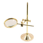 Adjustable Brass Magnifying Glass