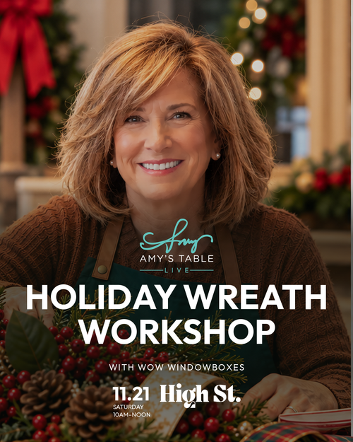 Amy's Table Live Wreath-Making Event