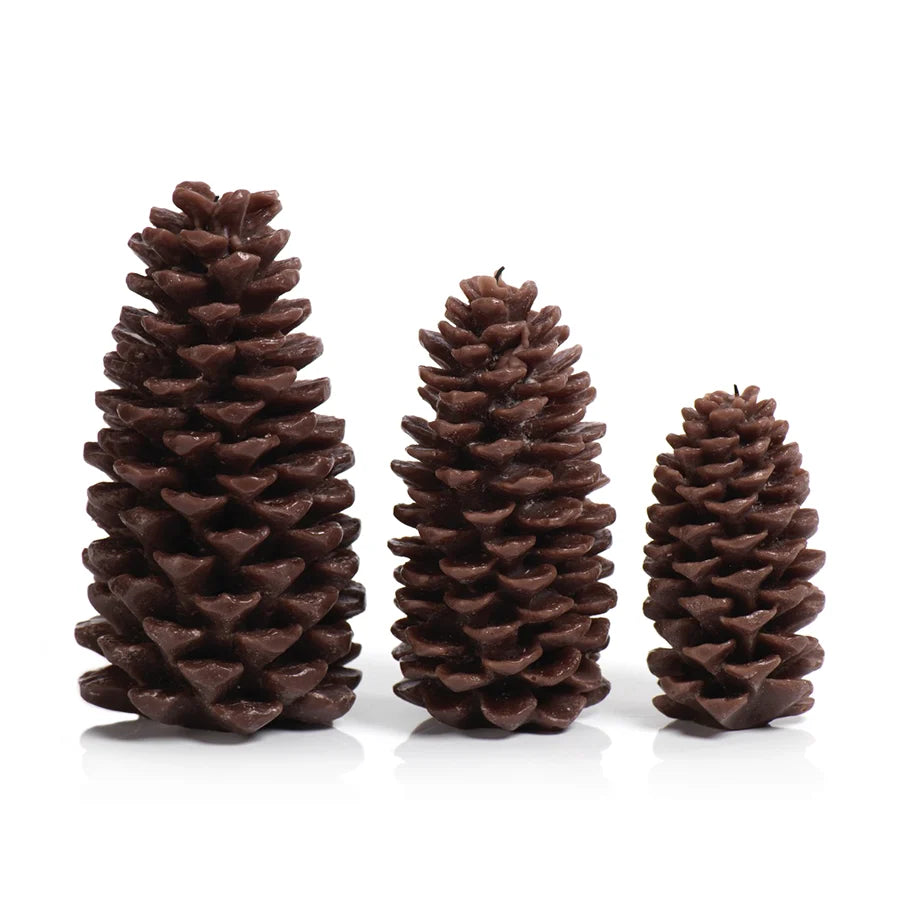 Pine Cone Candle