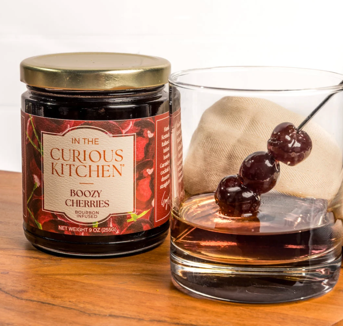 Boozy Cherries® – Bourbon-Infused Cocktail Cherries