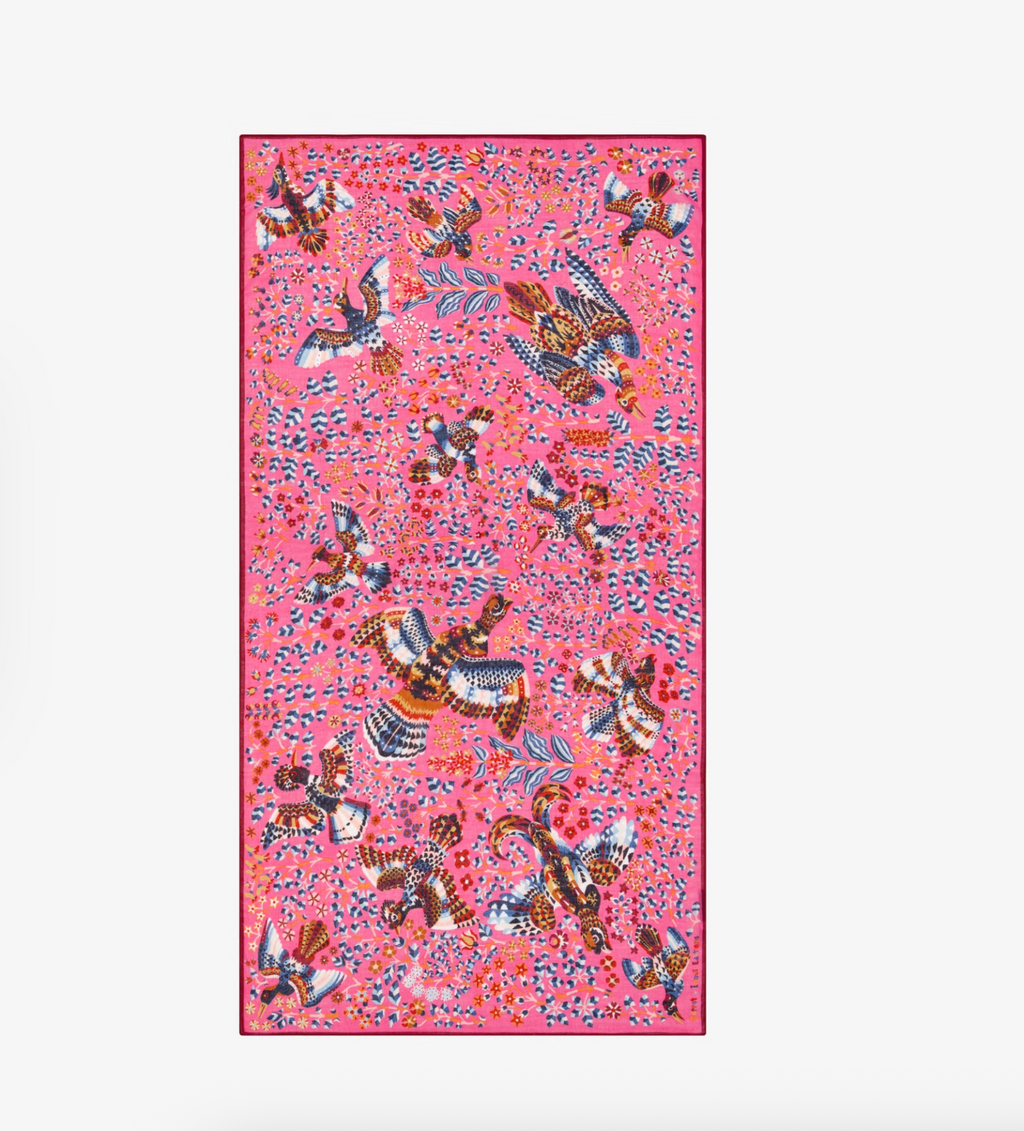 Scarf 100 - Rene Perrot - Fuchsia