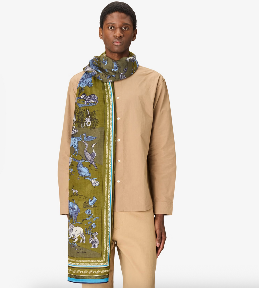 Scarf 130 - Reverie - Khaki