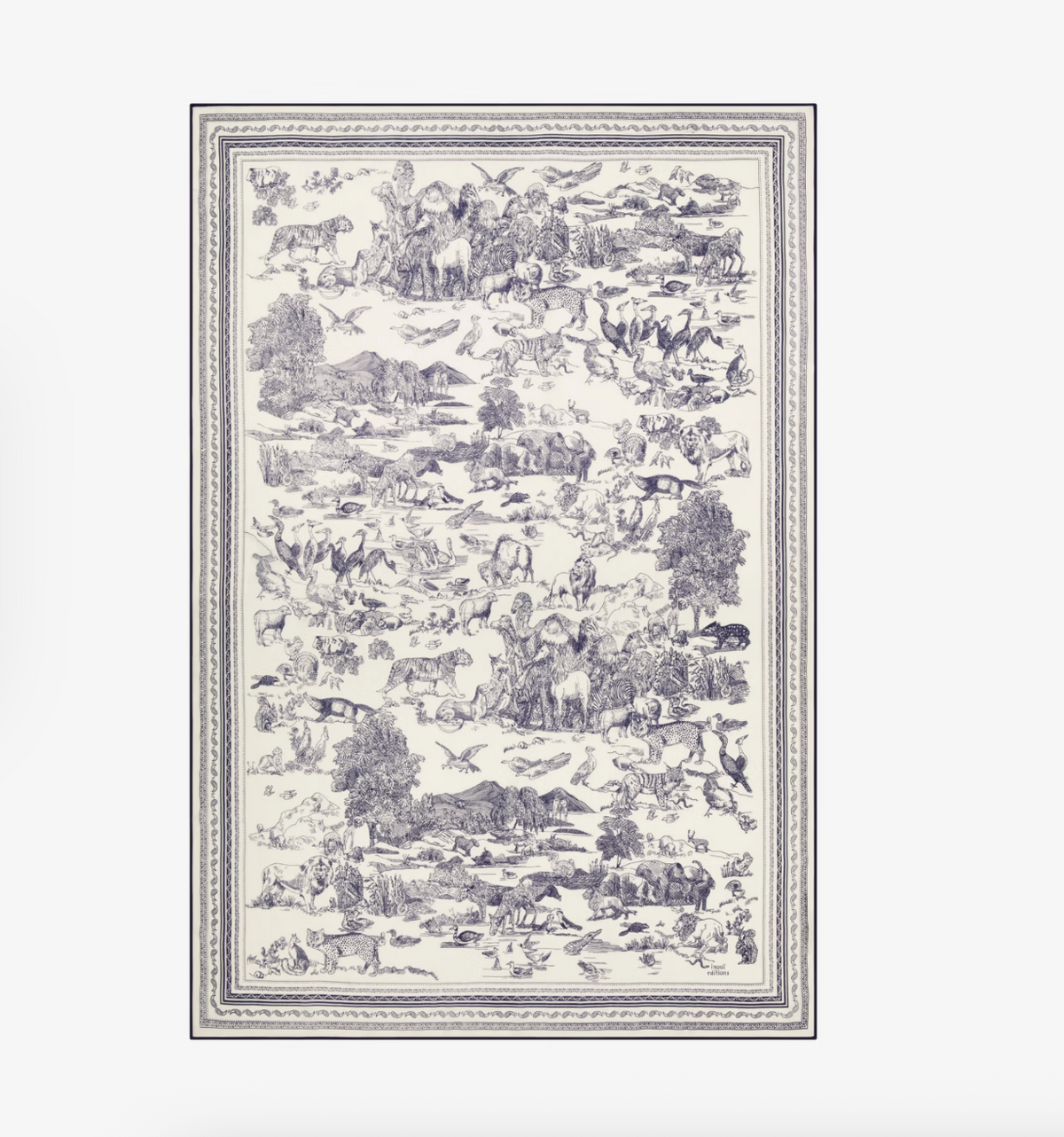 Scarf 130 - Reverie - White