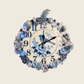 Delft Blue Memory Clock