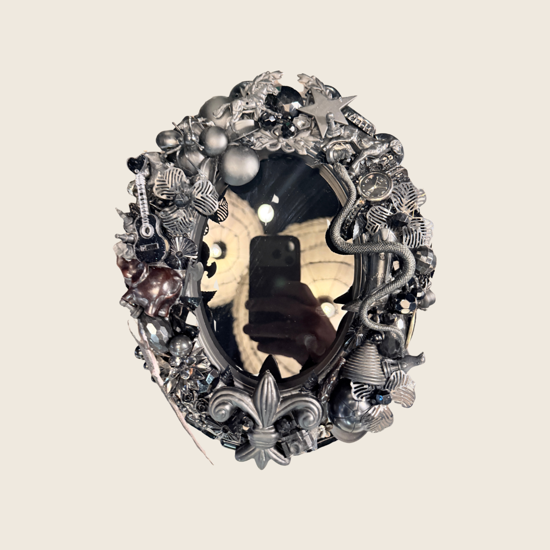 Oval Scrying Mirror