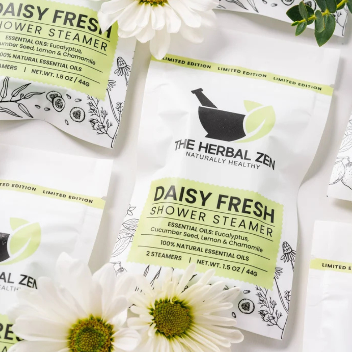 Botanical Shower Steamer Minis 2-Pack | Spa Aromatherapy