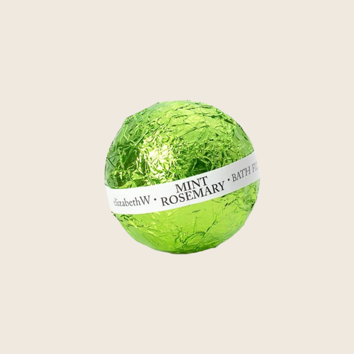Bath Fizz Balls Mint Rosemary