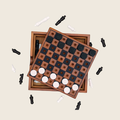 Chess & Checkers - Wooden Game
