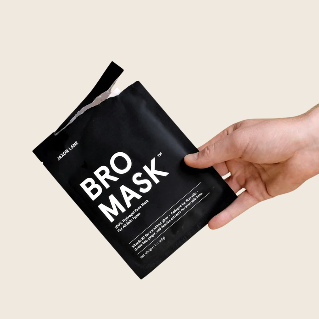 Bro Mask Hydrogel Face Mask Sheet Mask For Men (single)