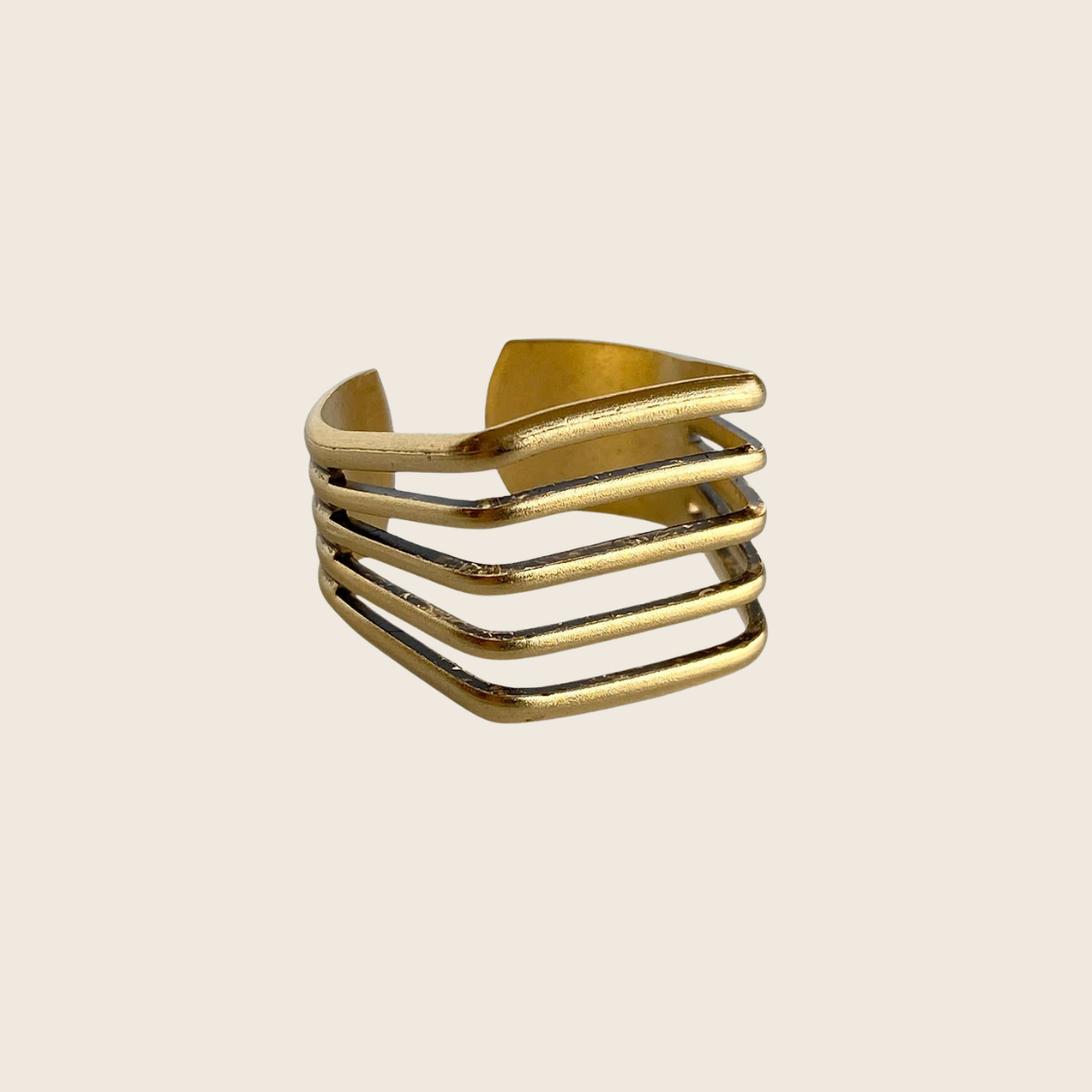 Antique Gold Line Ring
