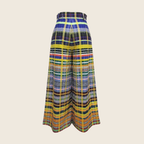 Wide Leg Checker Trouser