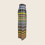 Wide Leg Checker Trouser