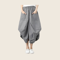 High Waisted Plaid Pleated Pocket Skirt