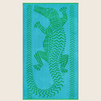 Beach Towel 100 Attila Blue