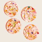 Pill + Gold Coaster