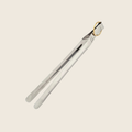 Indian Tongs With Brass Ring