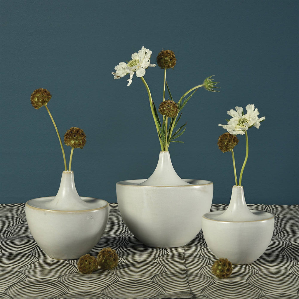 Lief Ceramic Vase - Lrg - White