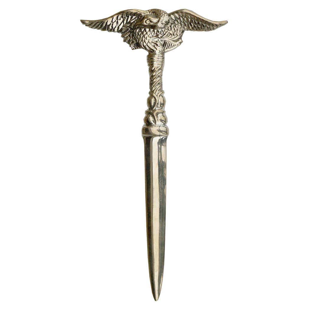 Solid Brass Eagle Letter Opener