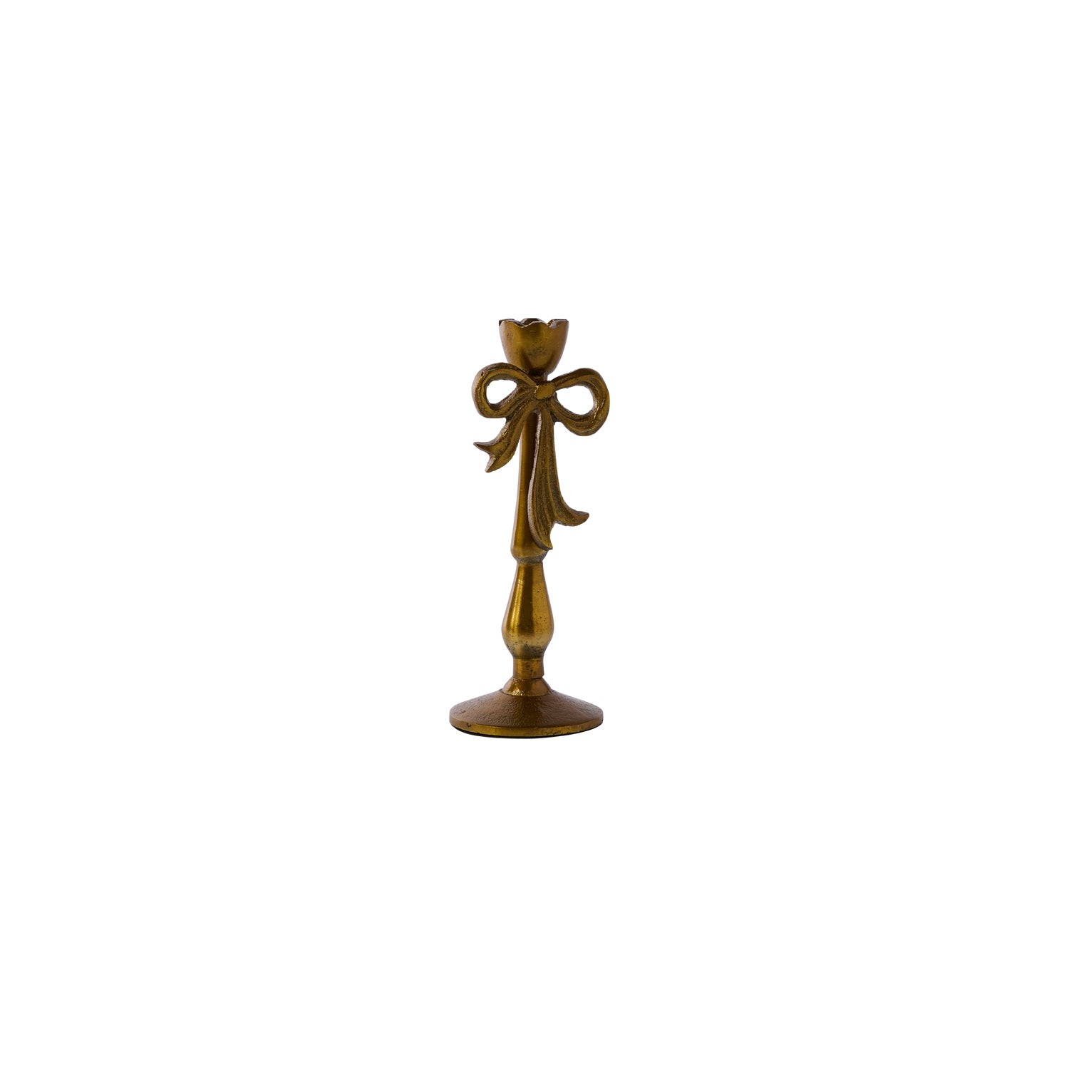Large Bowtied Candleholder