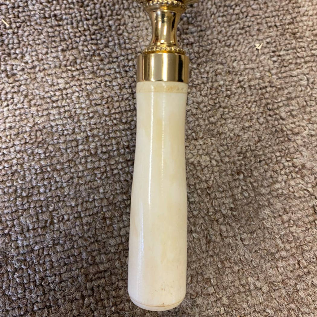 Polished Brass Magnifier with Bone Handle | Home accents
