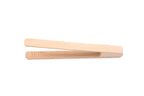 Toaster Tongs, Wood, 7.75"