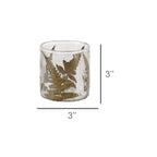 Enameled Fern Hurricane - Sm - Fern