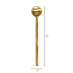 Miro Spoon, Brass - Long