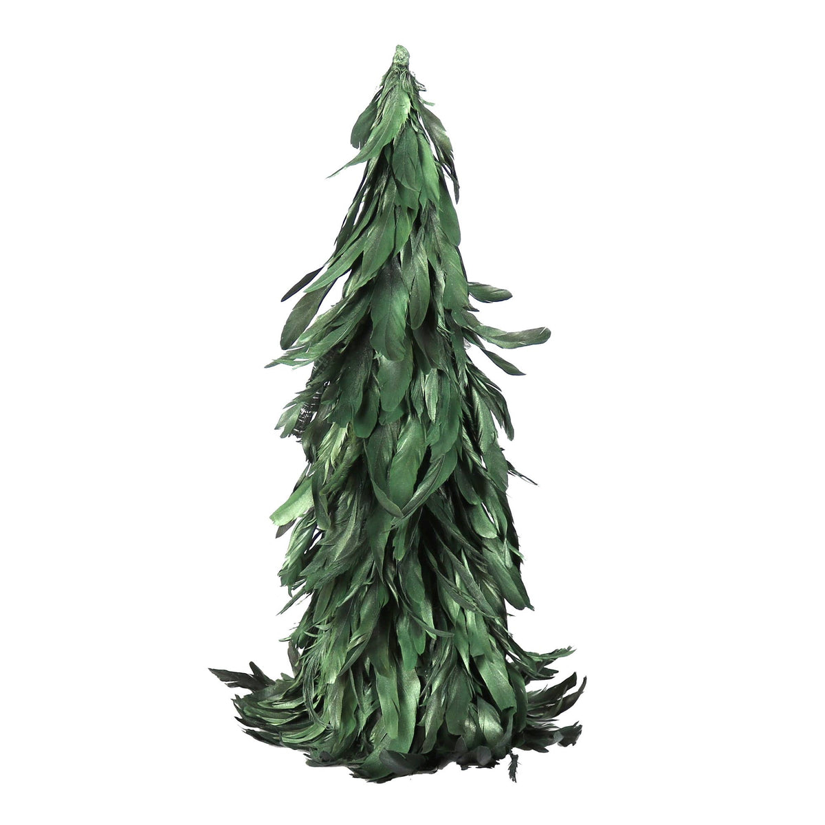 Feather Tree - Med - Green Luster