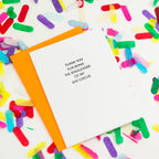 Thanks For Being Ringleader of My Shit Circus - Thank You - Funny Card