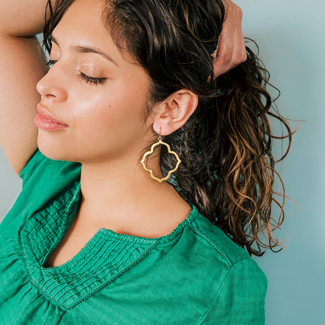 Balanced Arabesque Earrings