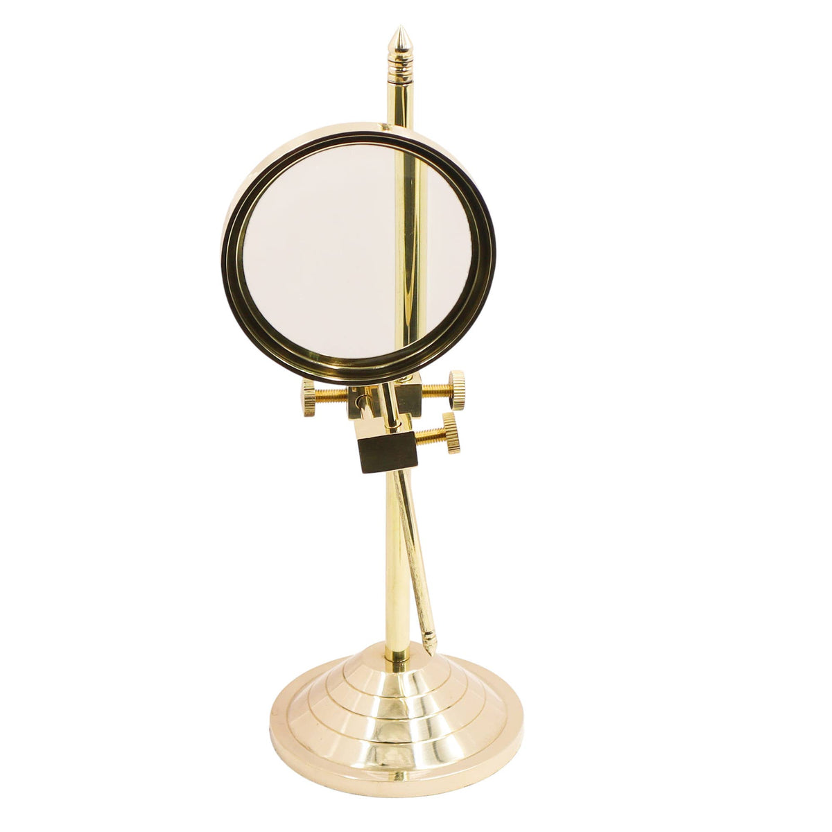 Adjustable Brass Magnifying Glass